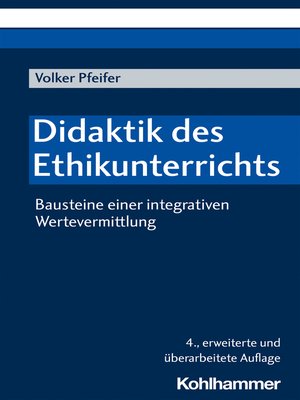 cover image of Didaktik des Ethikunterrichts